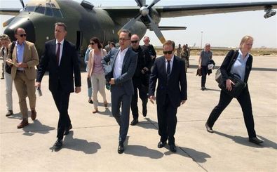 وزیر خارجه آلمان وارد بغداد شد