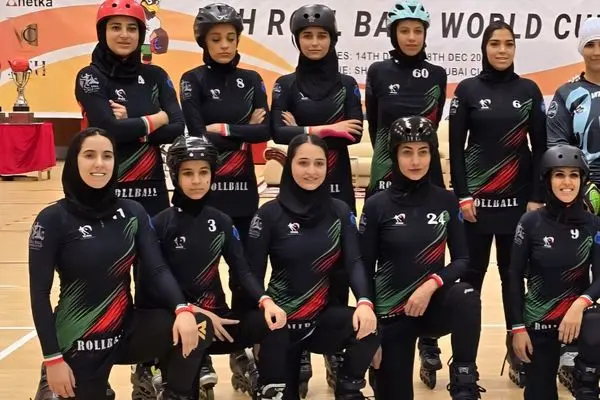 دختران ایران به مرحله نیمه‌نهایی به جام جهانی اسکیت رولبال صعود کردند