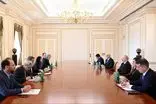 وزیر راه و شهرسازی با الهام علی‌اف در باکو دیدار کرد