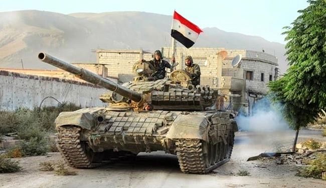 ارتش سوریه در محورهای حومه دمشق پیشروی‌ کرد