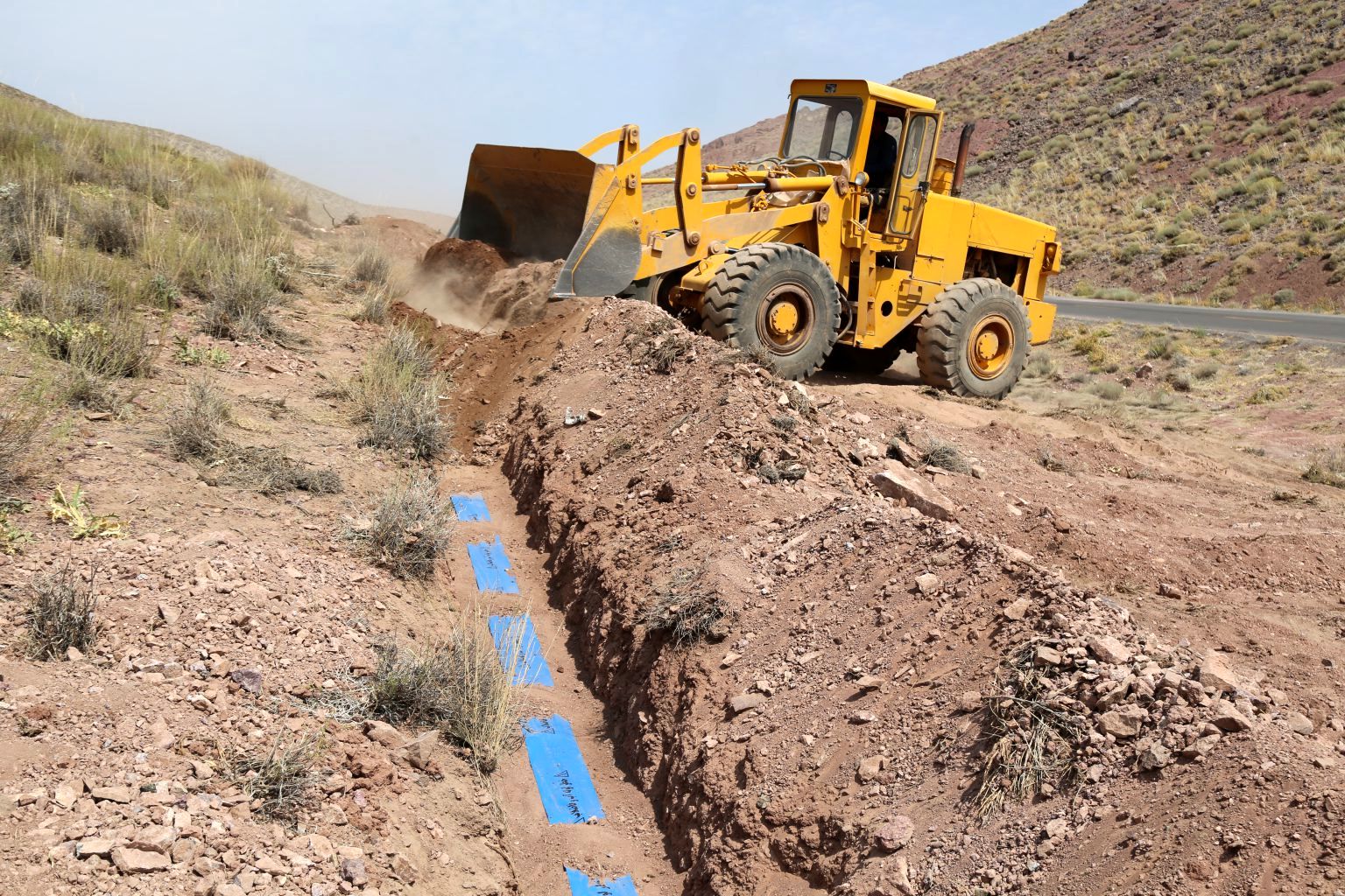 اجرای بیش از 7 هزار متر لوله گذاری خط انتقال آب به مجتمع 41 روستایی در تیران و کرون