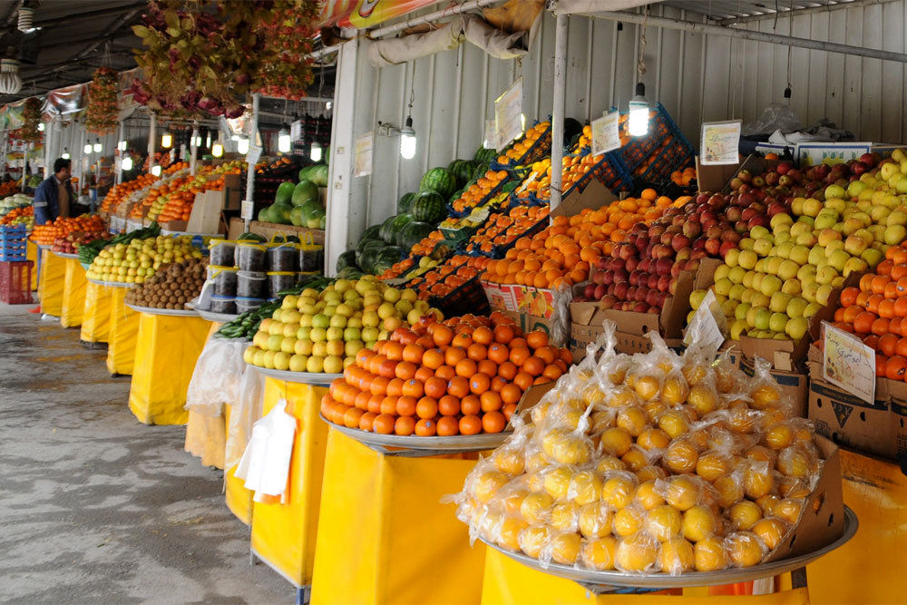  ۳ بازار جدید میوه در مناطق ۵ و ۲۲ تهران افتتاح شد