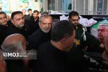 حضور رئیس‌جمهور در مراسم گرامیداشت شهادت سردار باقری + فیلم