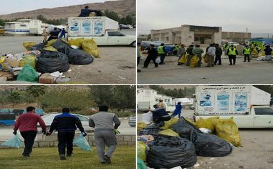 700 طرفدار محیط‌زیست، شهر سرپل ذهاب را از زباله پاک می‌کنند