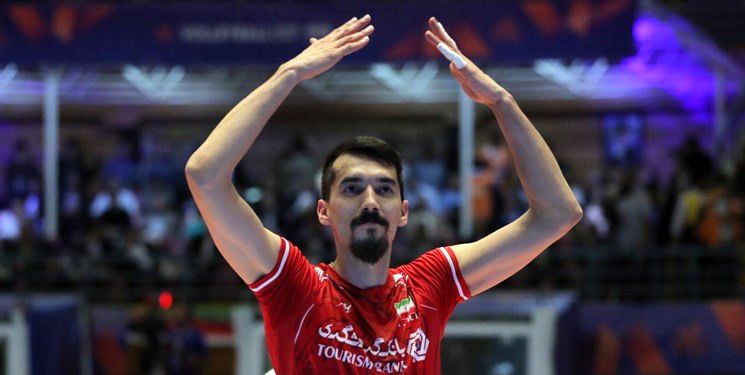 Iranian volleyball player ended playing career