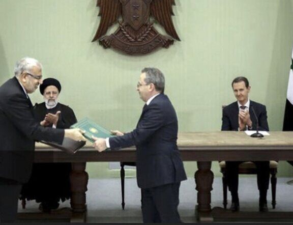 سند همکاری نفت و انرژی بین ایران و سوریه امضا شد