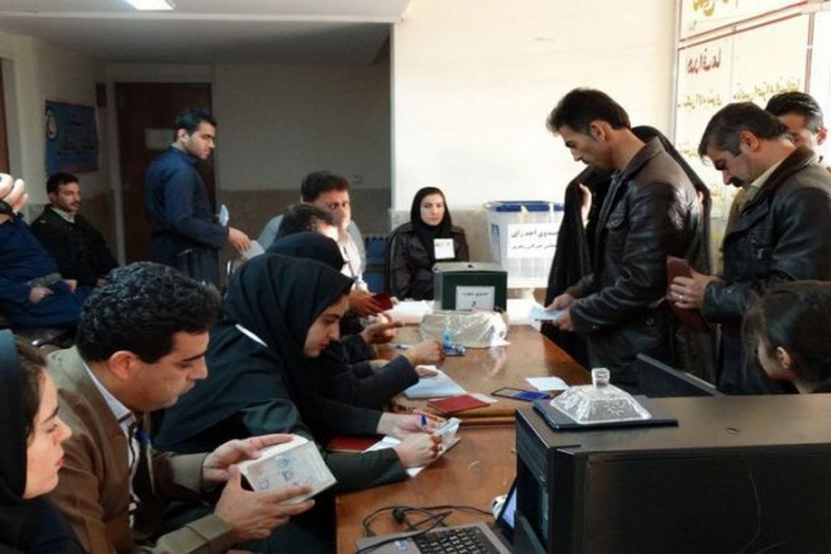  حضور گسترده اقلیت های مذهبی تبریز در شعب اخذ رای