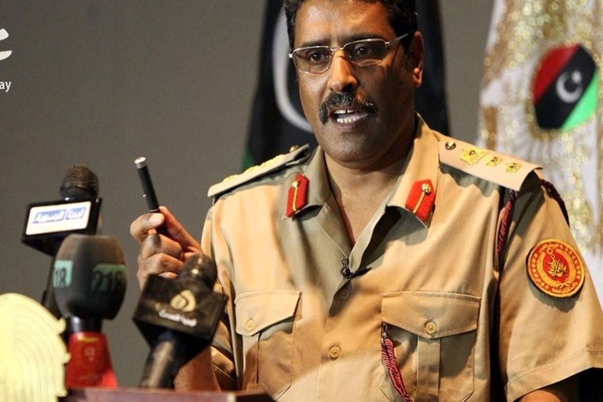 سخنگوی ارتش لیبی مدعی دخالت مخفیانه ایران در لیبی شد