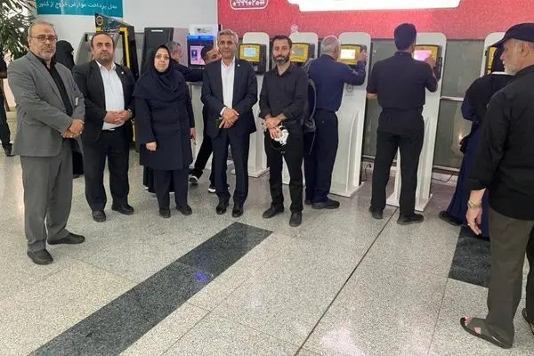 بازدید مدیران ارشد بانک ملی ایران از خدمت‌رسانی به زائران اربعین