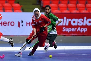 Iran ranked 5th at 2024 Women's Indoor Hockey Asia Cup