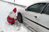 امداد رسانی به ۷۲۲ نفر از حادثه دیدگان‌ناشی از برف و کولاک در جاد های استان اصفهان