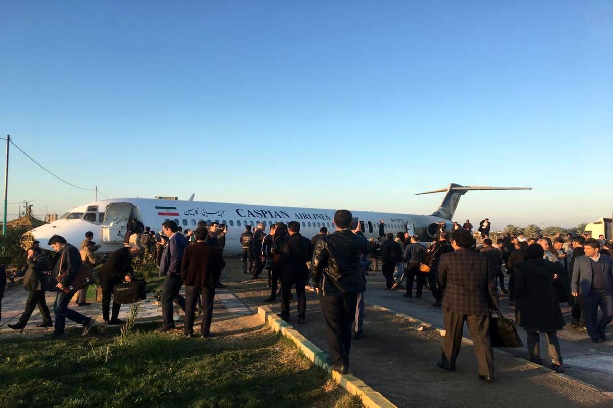 جزئیات ورود بوئینگ هواپیمایی کاسپین به اتوبان ماهشهر اهواز