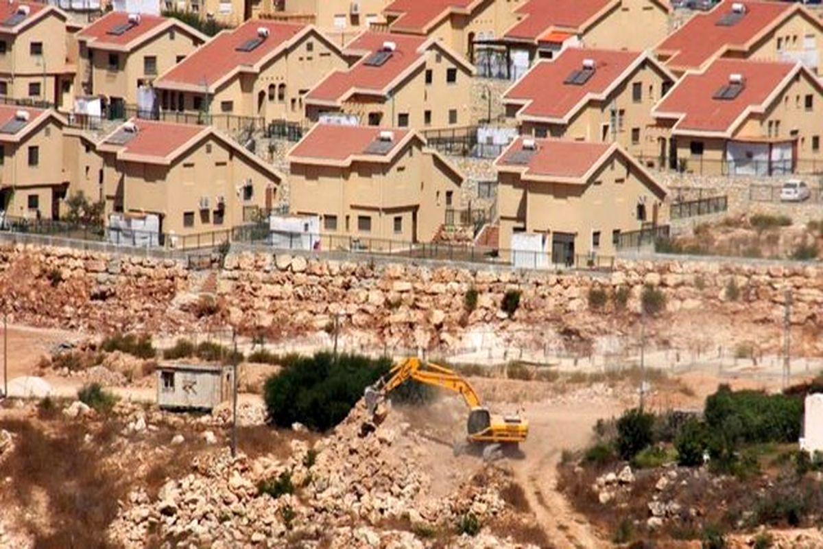 ساخت هزاران واحد مسکونی برای صهیونیست‌ها در کرانه باختری اشغالی
