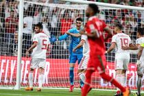 برتری ایران مقابل عمان در نیمه نخست بازی