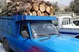ناکامی قاچاقچیان چوب برای فرار از قانون در آمل