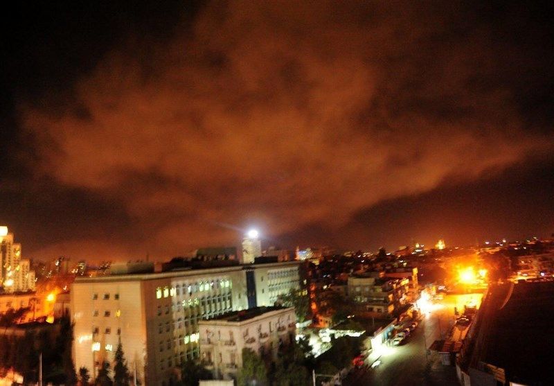 حمله هوایی آمریکا، انگلیس و فرانسه به دمشق