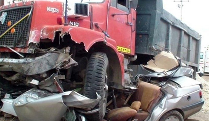 ۴ نفر کشته درپی تصادف خودروی پژو با خاور