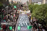 دو شهید تجاوز رژیم صهیونی در مشهد تشییع شد