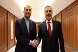 وزیران خارجه ایران و ترکیه دیدار کردند