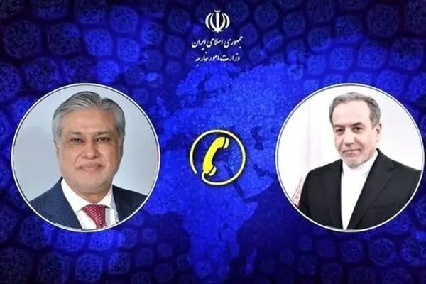 وزرای خارجه ایران و پاکستان درباره تحولات مرتبط با روابط هند و پاکستان گفتگو کردند