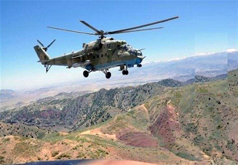 سقوط بالگرد ارتش در حمله طالبان در شمال افغانستان