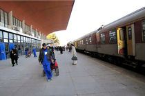 افزایش ۱۰۵ درصدی جا به جایی مسافران نوروزی با قطار به مشهد 