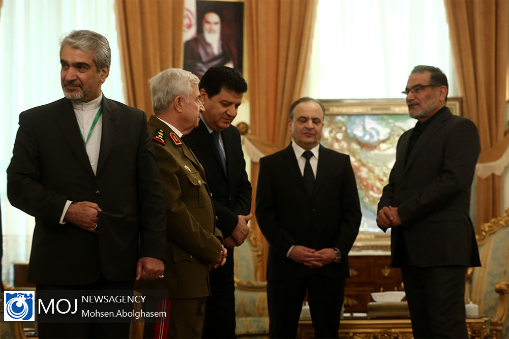 دیدار نخست وزیر سوریه با دبیر شورای عالی امنیت ملی