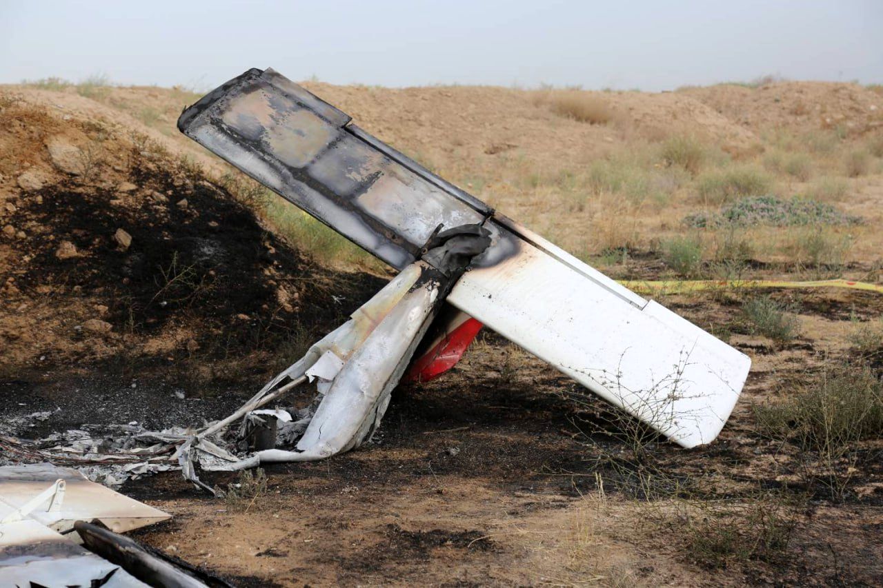 سقوط هواپیمای آموزشی در فرودگاه پیام با دو کشته
