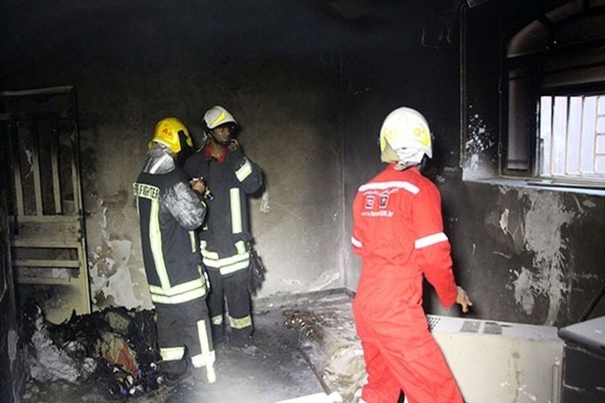 آتش سوزی منزل مسکونی در بندرعباس یک کشته بر جای گذاشت