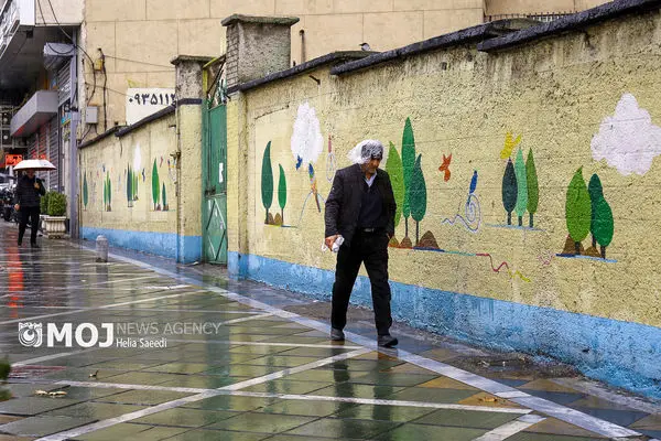 کاهش دما و بارش باران در استان‌های شمالی کشور