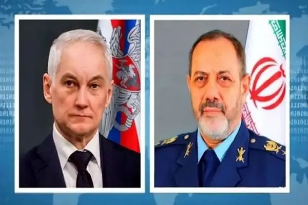 وزیران دفاع ایران و روسیه در مسکو دیدار کردند