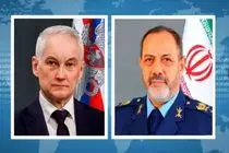وزیران دفاع ایران و روسیه در مسکو دیدار کردند
