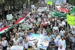 کرمانشاه همزمان با سراسر کشور حماسه‌ای دیگر در راهپیمایی روز قدس خلق کردند