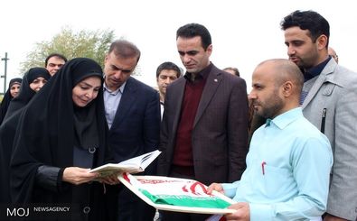 پرچم بیست و چهارمین جشنواره قرآن و عترت وزارت بهداشت افراشته شد