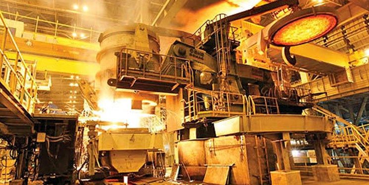 The value of Iran's annual steel production declared