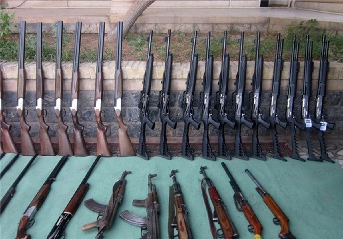 ۹۴ قبضه انواع سلاح غیرمجاز در خوزستان کشف و ضبط شد