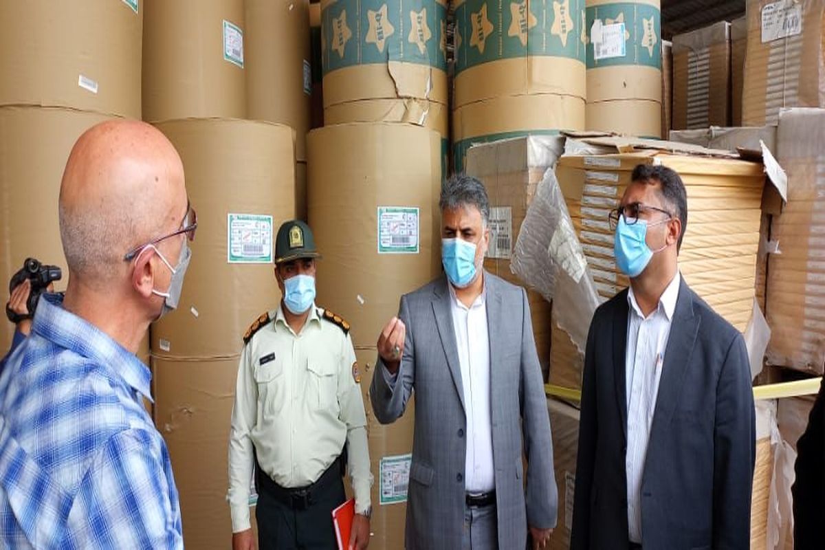 تعیین تکلیف ۲۰ هزار تن کاغذ دپو شده در بندر شهید رجایی 