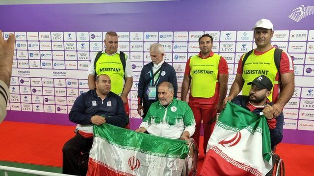 پایان روز اول بازی‌های پاراآسیایی با دومی جمهوری اسلامی ایران