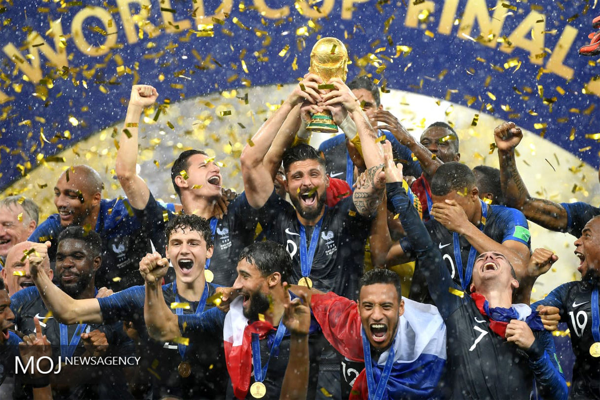 فینال جام جهانی فوتبال - دیدار تیم های فرانسه و کرواسی