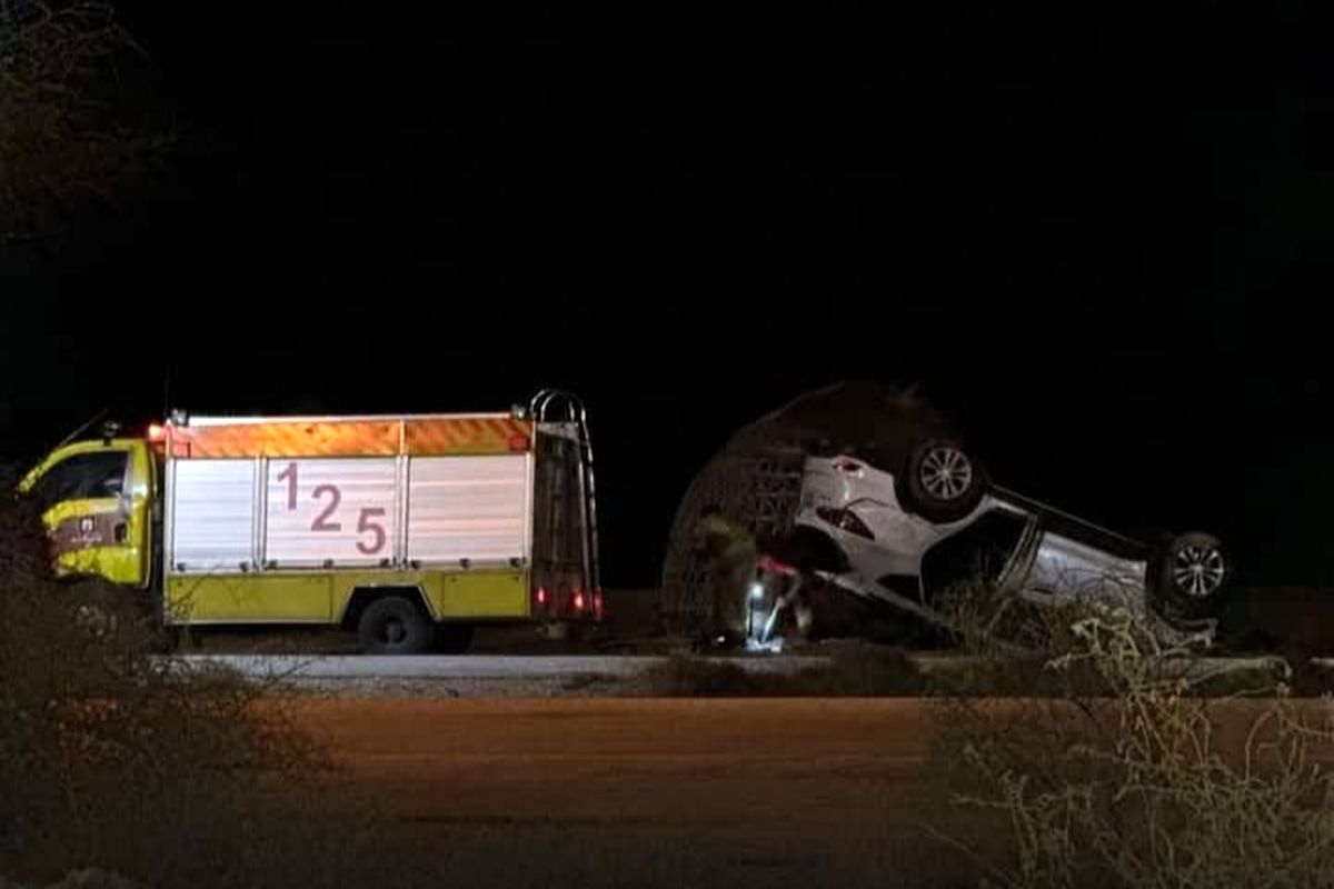 حادثه رانندگی در کیش