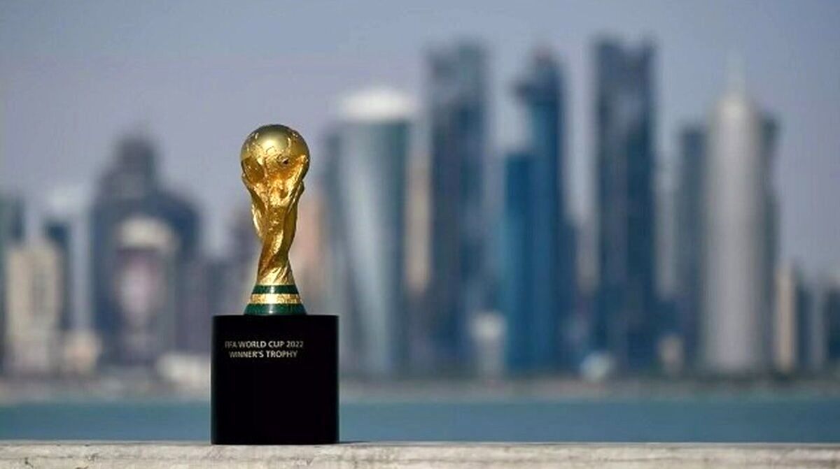 رونمایی از کاپ قهرمانی جام جهانی