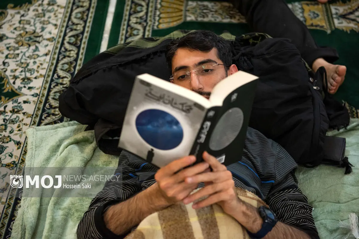 مراسم اعتکاف در حرم حضرت عبدالعظیم حسنی