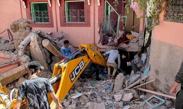 شمار قربانیان زلزله مراکش به ۲۹۴۶ نفر رسید