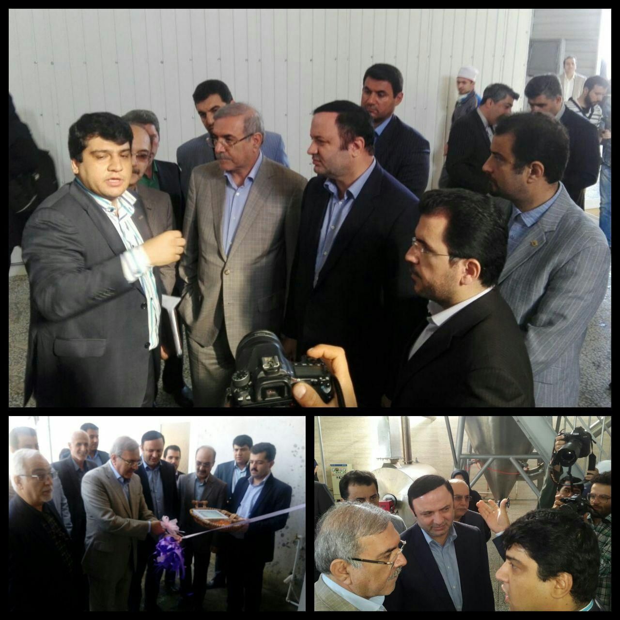 واحد صادراتی سپهر ایرانیان کاسپین در منطقه آزاد انزلی افتتاح شد