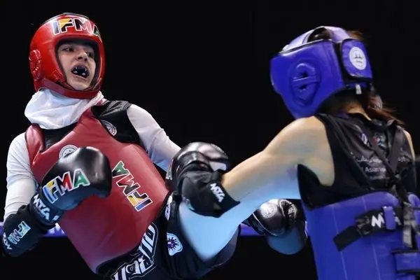 روژان بهنامی دومین مدال طلای موی‌تای ایران را در بحرین کسب کرد