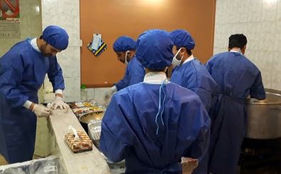 توزیع 220 پرس غذا بین بیماران مبتلا به کرونا در نایین