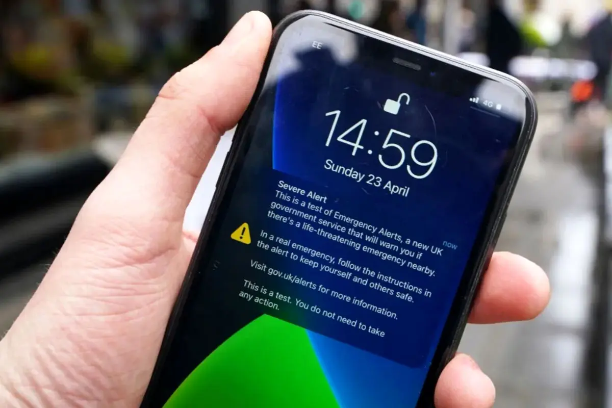 هشدار+موبایل