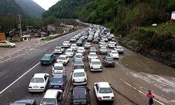 ترافیک سنگین در محورهای فیروزکوه و هراز