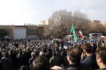 تشییع شهدای حادثه سقوط هواپیما در تبریز