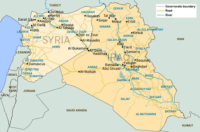 حمله جنگنده‌های ائتلاف آمریکا به مرز عراق و سوریه